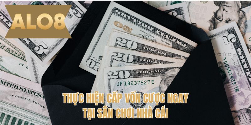Thực hiện cấp vốn cược ngay tại sân chơi nhà cái